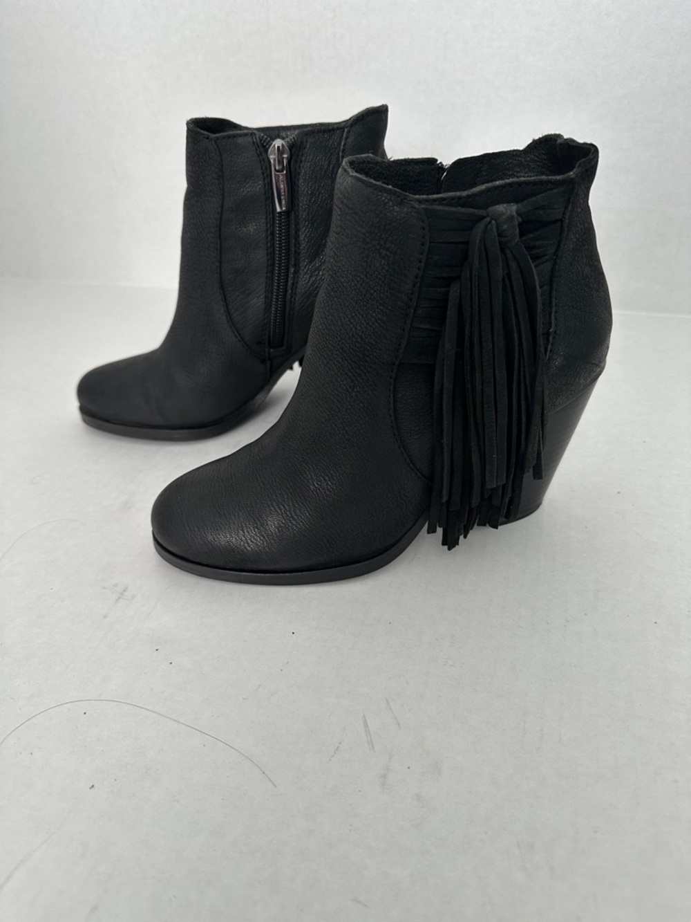 Vince Camuto “Hayzee” Fringe Ankle Bootie